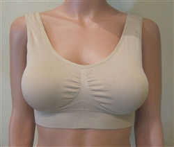 Stretch No Wire Bralette with removable cookies