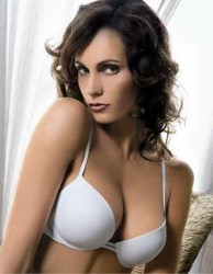 TANIA BOOM push up bra with smooth cups by Comet