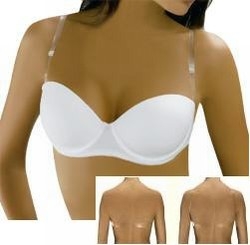 VEGA strapless and transparent back bra by Comet