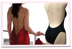 Extra Padded Backless Body Shaper with removable cookies