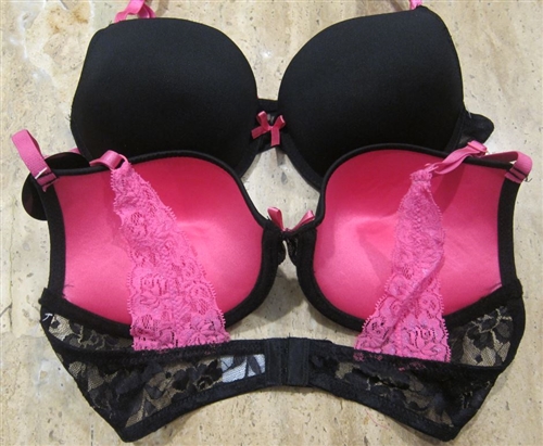 TREMENDOUSLY Padded Lace Bra with J-Hook, Thick Bra